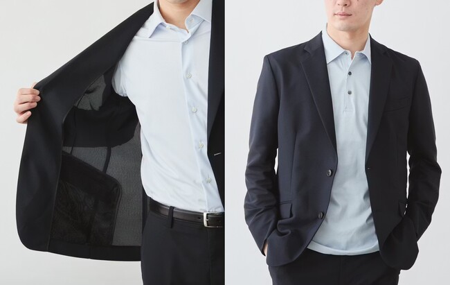 清涼感、ウールの20倍！“風、抜ける”テーラードジャケット、期間限定で販売。イージー仕様とは思えない、品格ある1着
