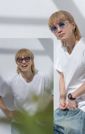 SUPER EIGHT 安田章大 × GROOVER コラボレーションメガネ第二弾発売決定！「青いメガネは僕のカラダ」(1)