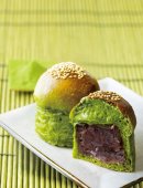 冷やし熱海ばたーあんパン抹茶 冷やし熱海ばたーあんパン抹茶