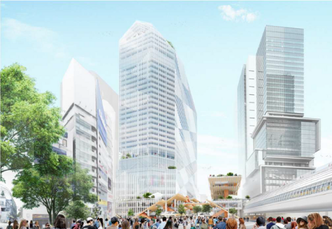 「宮益坂地区第一種市街地再開発事業」　市街地再開発組合設立認可のお知らせ
