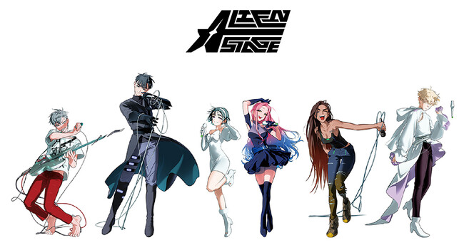 『ALIEN STAGE』のフェアが6月28日からアニメイト店舗＆通販（海外含む）で開催！　描き下ろし特典がもらえるほか、新作グッズの販売やグラッテコラボ、特別展示も実施!!