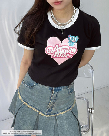 『ANGEL BLUE』のキラキラTシャツがAS KNOW AS plusから登場!