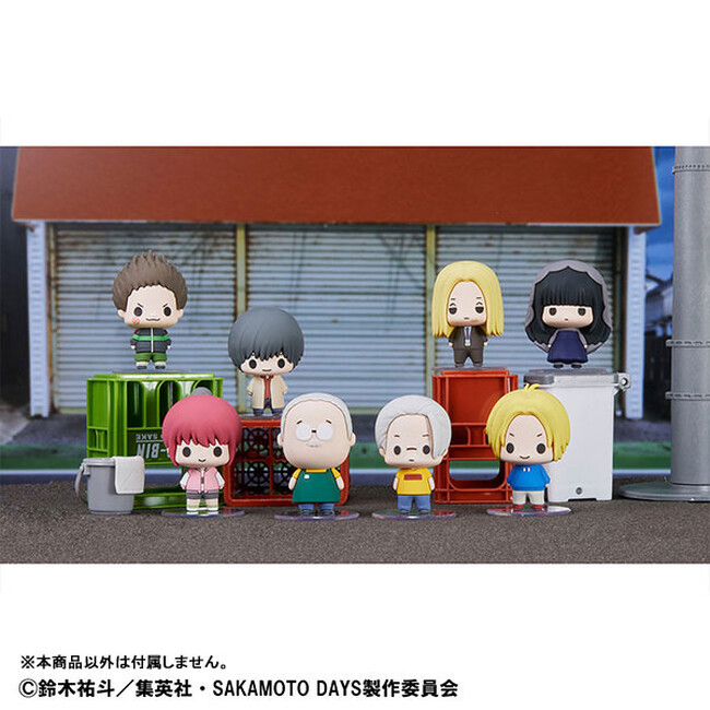 『SAKAMOTO DAYS』より、「坂本太郎」や「朝倉シン」がマスコットシリーズ『ちょこりんコレクション』に登場。