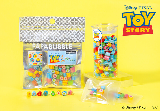 ディズニー/ピクサーのアニメーション映画『トイ・ストーリー』の世界観を表現したキャンディが登場！PAPABUBBLEの全国店舗及び公式サイトにて 5月5日（月）より発売
