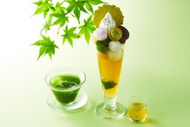 新茶パフェ 新茶パフェ