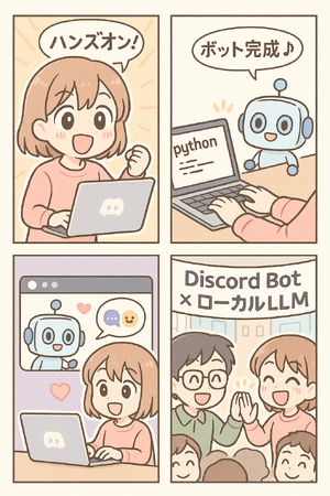  Discord Bot × ローカルLLM ハンズオン開催！