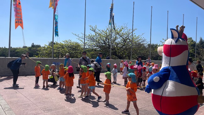 「こいのぼり掲揚式」参加のご報告