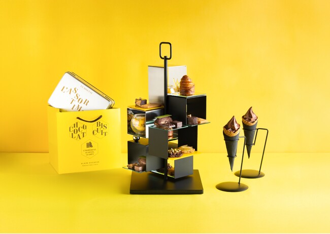 【W大阪】ル・ショコラ・アラン・デュカス　コラボレーション「ル・ショコラ・アラン・デュカス　アフタヌーンティー」