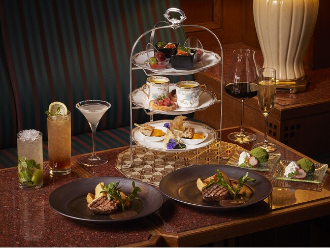 【ロイヤルパークホテル】ホテルのバーで楽しむ！前回好評の「トワイライトアフタヌーンティー」が初夏の装いで登場！