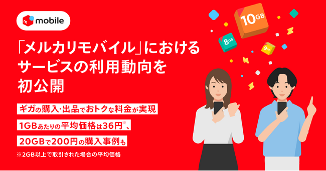 メルカリ、「メルカリモバイル」におけるサービスの利用動向を初公開