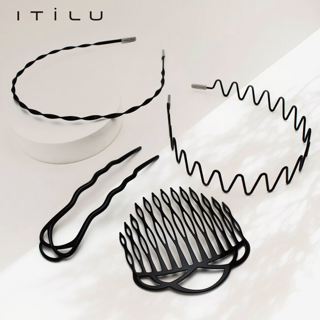 鯖江の職人技が光る、一生愛せるチタン製ヘアアクセ第3弾はブラックが登場!