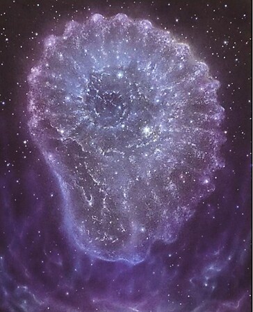 『山影広野 作品展～The Story of COSMOS～』岩絵具の優しい輝きはデジタルに疲れた現代人を癒す。4月30日(水) ～ 5月6日(火・振替休日)　伊勢丹新宿店 本館6階 アート＆フレーム