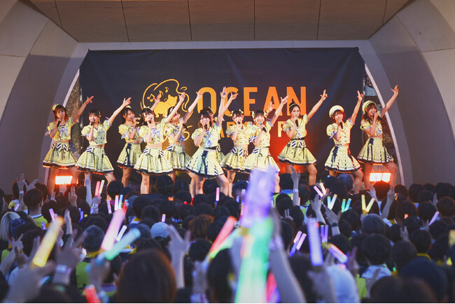 指原莉乃プロデュースアイドルグループ≒JOY。横須賀市三笠公園にて、『OCEAN MARKET FES「≒JOY野外ワンマンライブ」』を開催！！