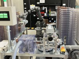 協働ロボットを用いた自動化