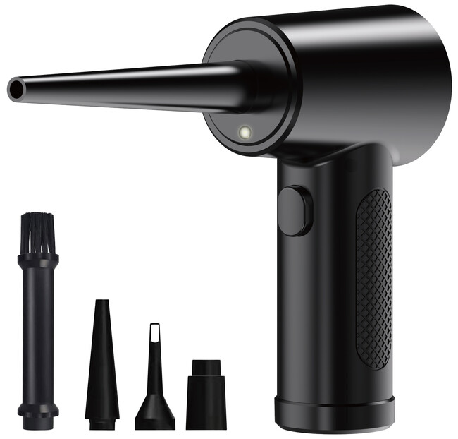 【新商品】1台5役で用途に合わせて使い分けできる充電式エアダスターがHIDISCより新登場！