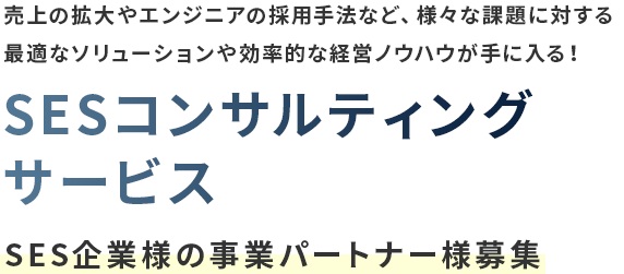 SES事業の立ち上げや成長を支援！SES事業コンサルティングサービス30分無料相談キャンペーンを開始