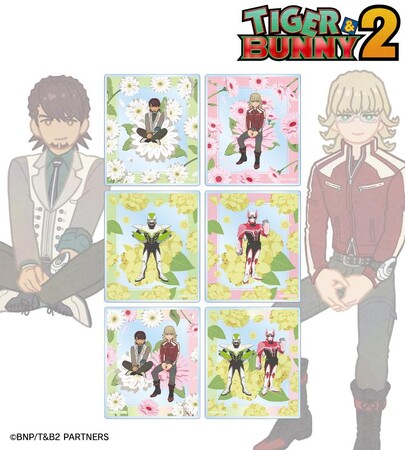 『TIGER & BUNNY 2』のトレーディング Botania アクリルカードなどの受注を開始！！アニメ・漫画のオリジナルグッズを販売する「AMNIBUS」にて