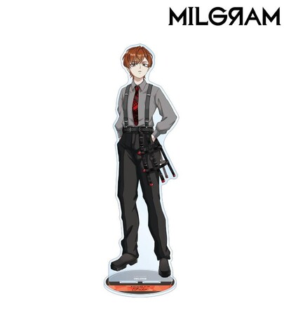 『MILGRAM -ミルグラム-』の描き下ろし フータ バースデーver. 第2弾 特大アクリルスタンドなどの受注を開始！！アニメ・漫画のオリジナルグッズを販売する「AMNIBUS」にて