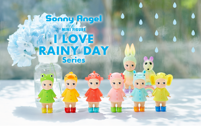 雨の日が楽しく過ごせる癒しのミニフィギュア。 レインコート姿のSonny Angelが登場。「Sonny Angel mini figure I LOVE RAINY DAY Series」発売