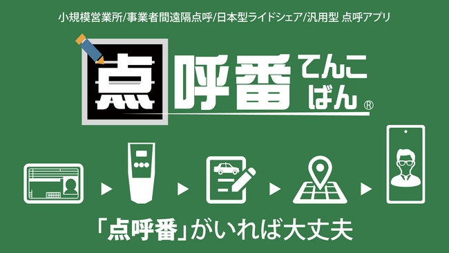 汎用型 点呼アプリ「点呼番」発売開始