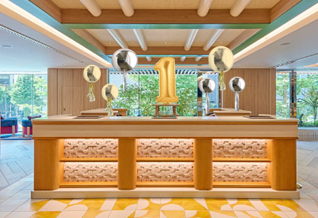 開業1周年記念イベント／ザ ロイヤルパークホテル 銀座6丁目