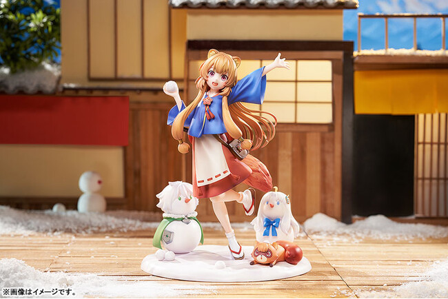 『盾の勇者の成り上がり Season 2』より、小さくなった「ラフタリア」がフィギュアとなって登場。