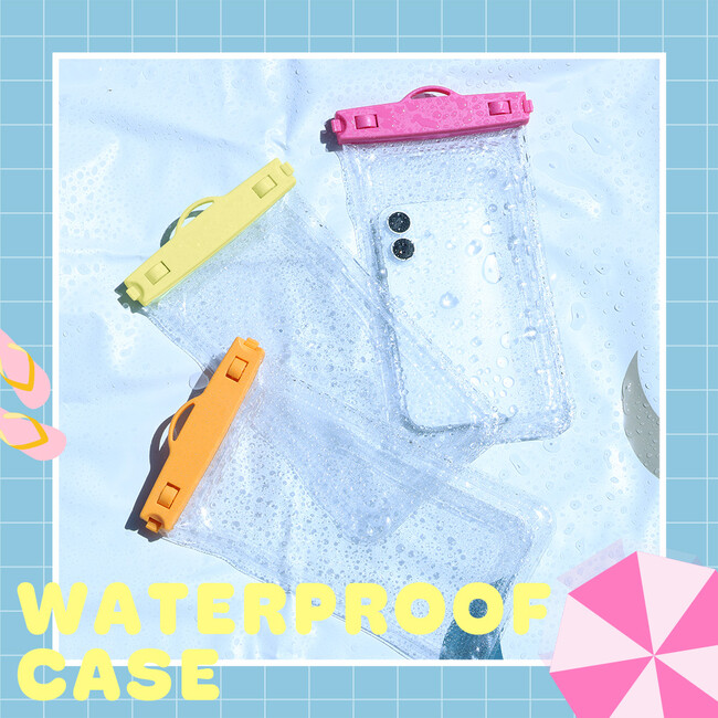 MOTTERU　ビタミンカラーが夏を楽しくさせること間違いなし！大きく、使いやすくなった防水ケースが新登場