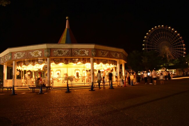 夜間遊園地オープン! 春の週末はのんほいパークへ