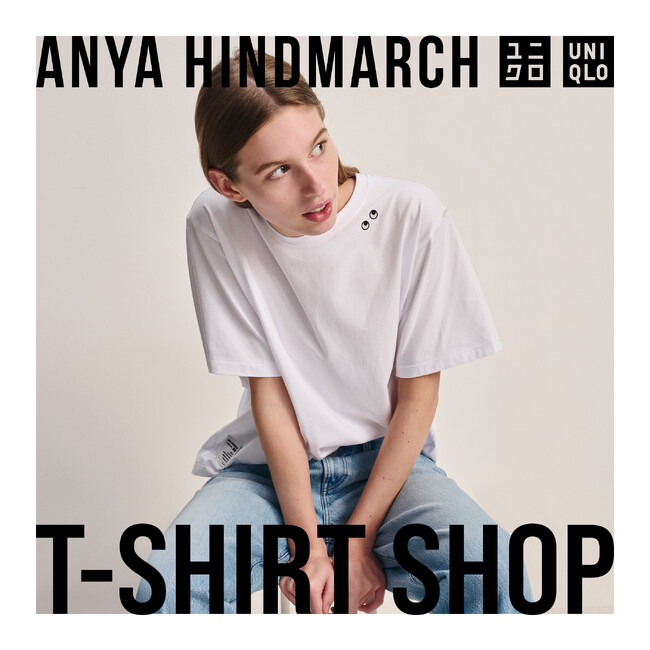 Summer 2025 UNIQLO x ANYA HINDMARCH Collection “T-SHIRT SHOP”　2025年5月23日（金）発売