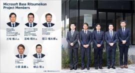 立命館大学大阪いばらきキャンパス内の「Microsoft Base Ritsumeikan」開設1周年を記念し、4月2日にインタビュー記事を掲載! 立命館大学大阪いばらきキャンパス内の「Microsoft Base Ritsumeikan」開設1周年を記念し、4月2日にインタビュー記事を掲載!