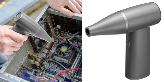 コンパクトで軽量！風速が4段階で調節でき、収納力やコスパに優れたType-C充電式の電動エアダスターを5月8日に発売