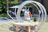 抹茶、茶菓子そして茶室を学生たちが考案した日本女子大学食科学部の開設記念イベント「千人茶会」を実施 ― 社会と連携した実践的な学びの機会に ―