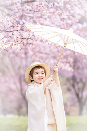 春爛漫！長く楽しめる北海道の桜ロケーションフォト【七五三】