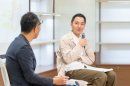 対談の模様・宍戸監督(右) 対談の模様・宍戸監督(右)
