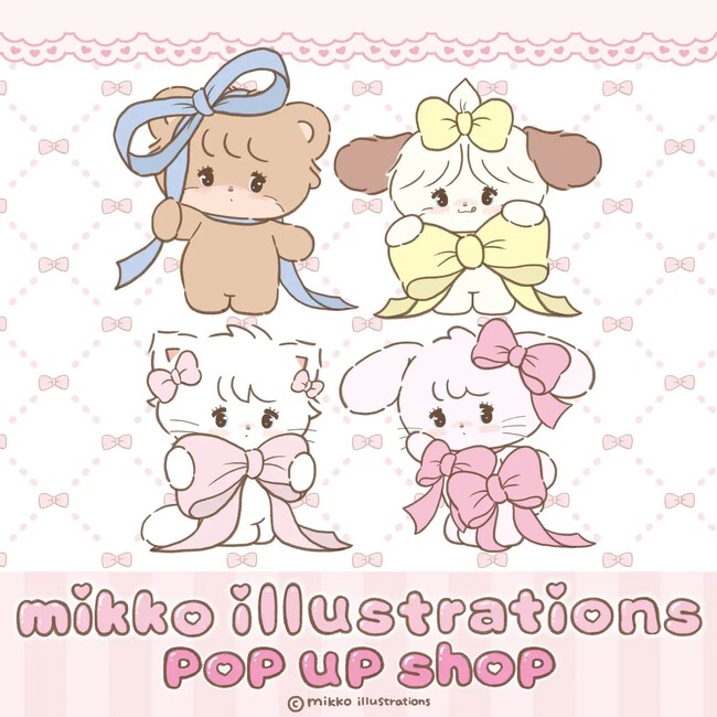 mikko illustrations POP UP STOREがSHIBUYA109で開催決定！
