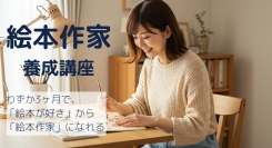 絵本づくりのノウハウをわずか3ヶ月で習得！株式会社キャリカレが、「絵本作家養成講座」を5月9日に新規リリース