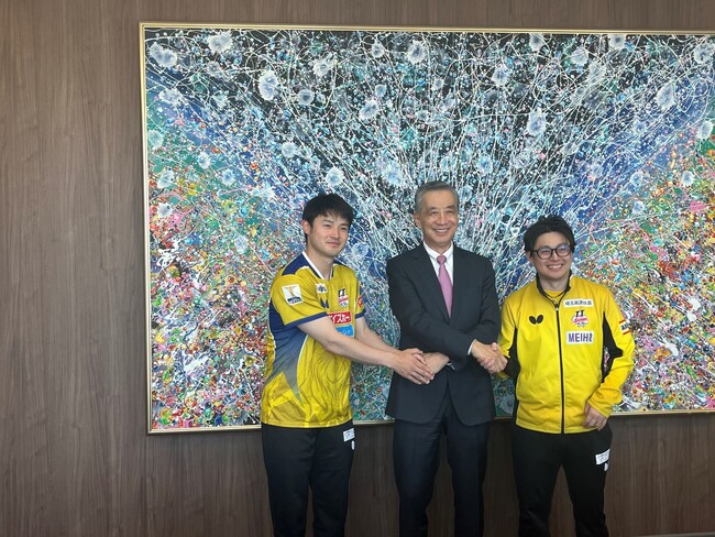 株式会社ノジマ、株式会社新宝島ホールディングス　優勝報告訪問を実施