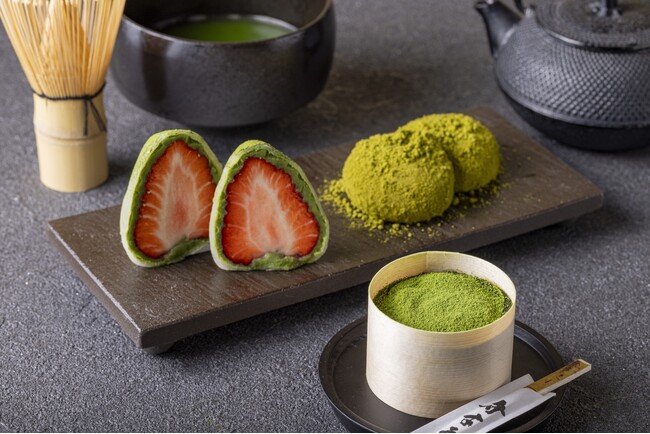 新茶の季節に贈る、贅沢な抹茶の味わい。弁才天より、妙香園の高級抹茶“宮の森”を贅沢に使用した、3種の抹茶スイーツ「新茶香る 抹茶満喫セット」発売！