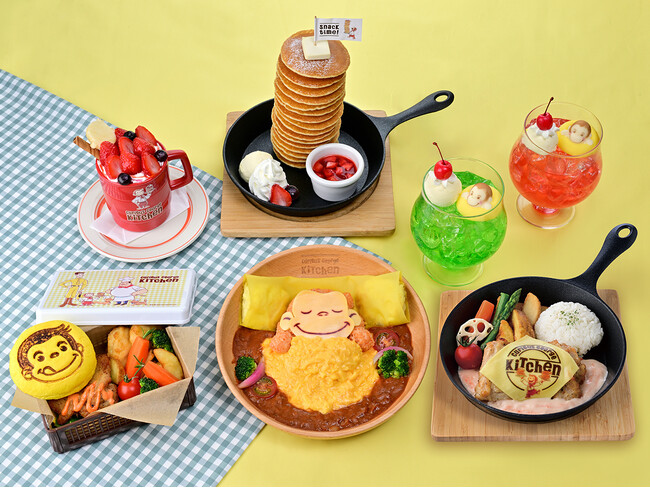 東京ソラマチ(R)で開催中「おさるのジョージ」のダイニングカフェ「Curious George Kitchen」が福岡・博多で初の地方出店!博多限定メニューをご用意し、5月30日(金)より期間限定オープン