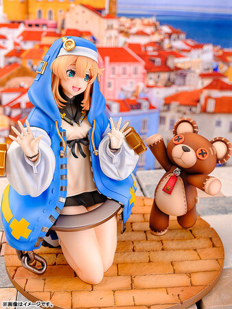 対戦格闘ゲーム「GUILTY GEAR -STRIVE-」より、大人気キャラクターの「ブリジット」がフィギュアで登場。
