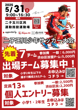 二子玉川少年サッカー大会