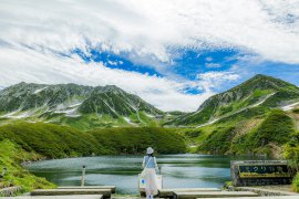 夏のみくりが池(7月下旬~8月) 夏のみくりが池(7月下旬~8月)