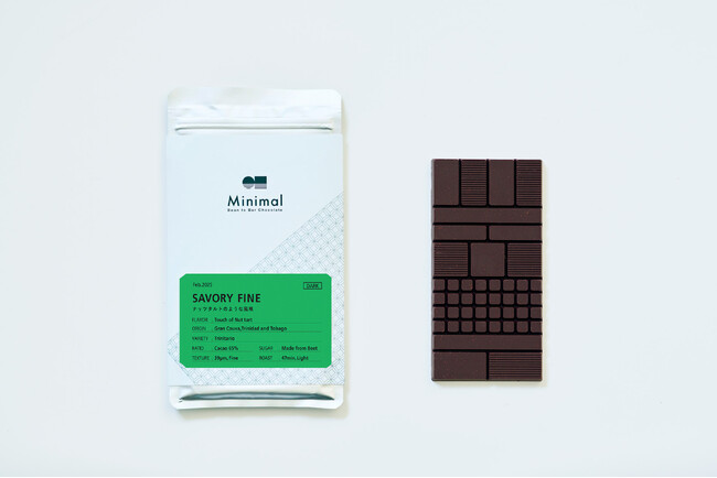Minimalから新作「細挽き」カカオの板チョコレート第2弾登場。粗挽きとの“食べ比べ”で楽しむクラフトチョコレート体験