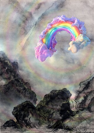 【銀座 蔦屋書店】田中さおの個展「Imitation of Nature」を5月24日 （土）より開催。水墨画の表現と生成AIを用い、「自然」と「人工」の二項対立の矛盾を問いかける
