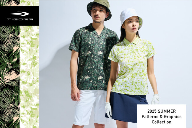 「TIGORA GOLF 2025 SPRING & SUMMER COLLECTION」第2弾　全国のゴルフ５と公式オンラインストアで発売