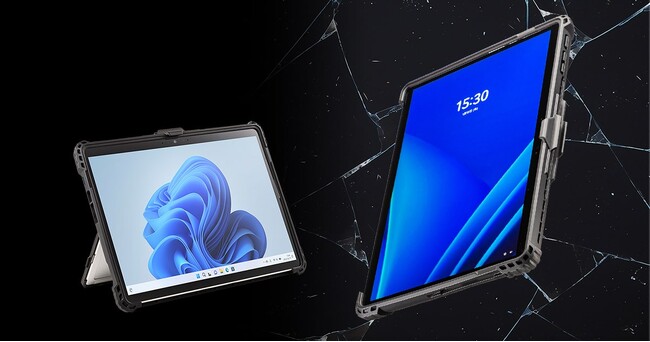 Microsoft Surface Pro第11世代/10/9用ショルダーベルト付き耐衝撃ケースを発売