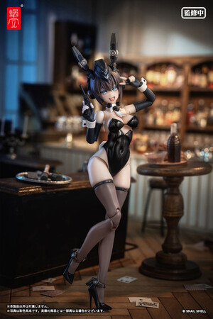 フル可動眼球ギミックを搭載。『RA-03 パンツァーバニー アンネリーゼ』アクションフィギュアが登場。あみあみにて予約受付中。