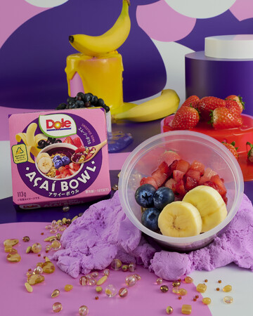 発売から8日間で累計販売数約110万個(※1)を突破した大ヒット商品「Dole アサイーボウル」が前回に続きセブン‐イレブン先行で再販決定！(数量限定)