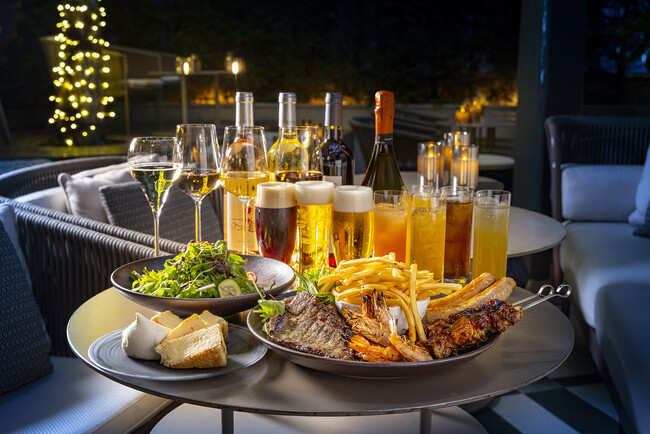 「グリル＆チル ビアガーデン」が5月15日から開催！心地よいテラスで味わう極上の一杯と美食　夏季限定の大人なひとときを華やかに