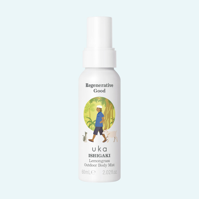 夏のシーズナルなキーアイテム！冷感がアップしてuka ISHIGAKI Lemongrass Outdoor Body Mistが5月14日(水)に発売！